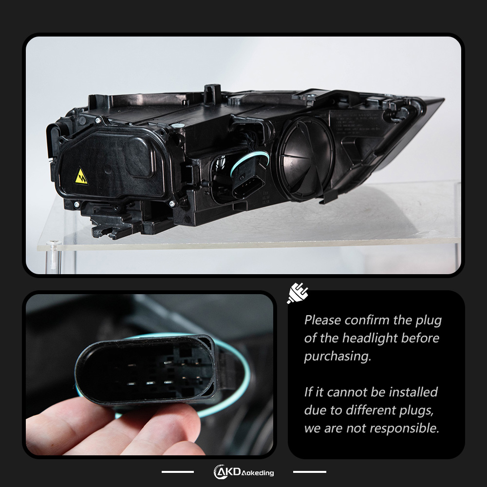 AKD Suitable for 13-18 Audi Q3 Modified RS LED Lens Headlight Assembly