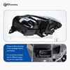 AKD LED projector headlight assembly suitable for 2012-2015 Mercedes-Benz ML, GLE, and Maybach models, with flowing light effect.