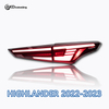 AKD is suitable for retrofitting the taillight assembly of 2022-2023 Toyota Highlander with LED daytime running lights and sequential turn signals.