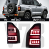 AKD is suitable for retrofitting the taillight assembly of 2009-2022 Mitsubishi Pajero V73 with scanning LED daytime running lights and sequential turn signals.