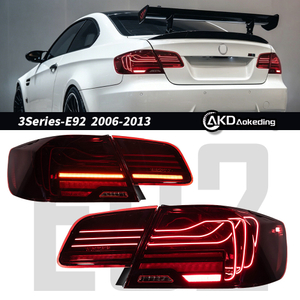 AKD is suitable for modifying 2006-2012 BMW 3 Series E92 taillights with laser lines, LED turn signals, brake lights, and reversing lights.